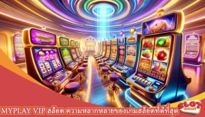 myplay vip สล็อต ความหลากหลายของเกมสล็อตที่ดีที่สุด